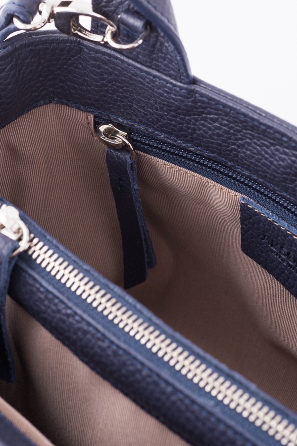 iPad��������2way�쥶���Хå����֥롼�٥롡[AL SOLITO] 17161/ALCE/BLUEBELL