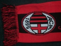 ACミラン　チームオフィシャルジャガードスカーフ　【他商品同梱OK・送料無料商品】|その他オフィシャルプロダクト|完売モデル（次回入荷未定）