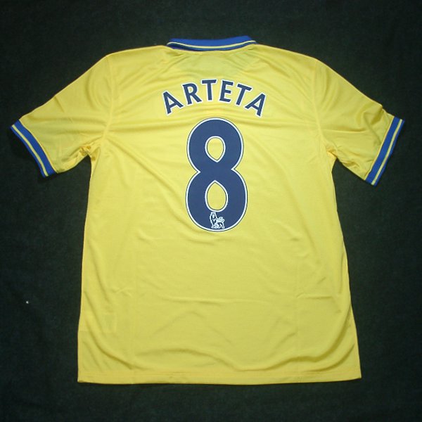 アーセナル 13 アウェイ 半袖 アルテタ8/オフィシャルマーキング