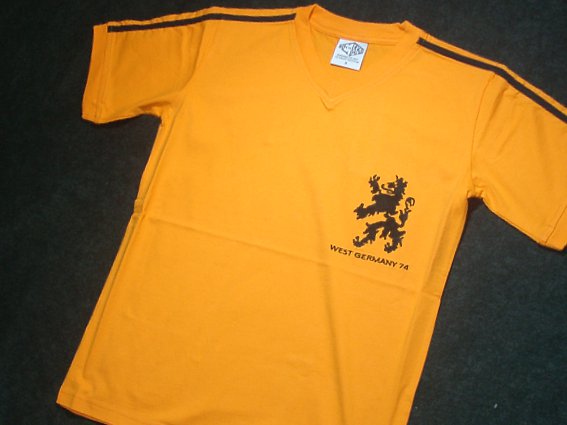 adidas オランダ代表 1974 W杯 西ドイツ大会 復刻Tシャツ XL