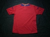 スペイン代表　12　ホーム　半袖　ジュニアユニフォーム　ADIDAS　＜ユーロ2012＞|欧州各国代表|完売モデル（次回入荷未定）