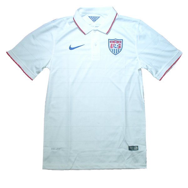 ナイキ アメリカ 代表 サッカー ユニフォーム M 2014 ワールドカップ アメリカ代表 14 ホーム 半袖 ユニフォーム NIKE FIFAワールドカップ