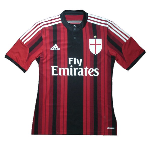 ★ 超美品 04-05ACミラン ユニフォーム ホーム adidas 半袖 ★ adidas ACミラン 04/05 ユニフォーム ホーム 半袖【スクデット