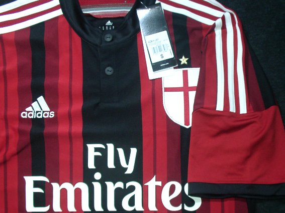 ACミラン 14 ホーム 半袖 ユニフォーム ADIDAS 2014シーズン/115周年