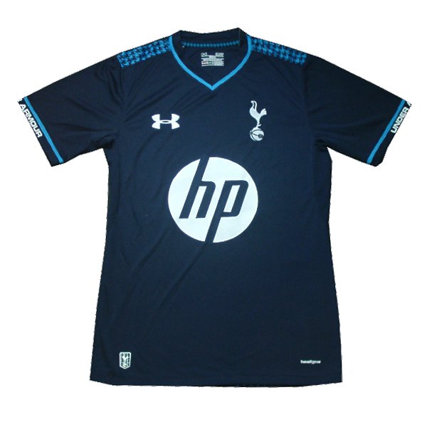 大人も着やすいシンプルファッション 13 トッテナム 3rd 2013シーズン UNDERARMOUR ユニフォーム 半袖 応援グッズ