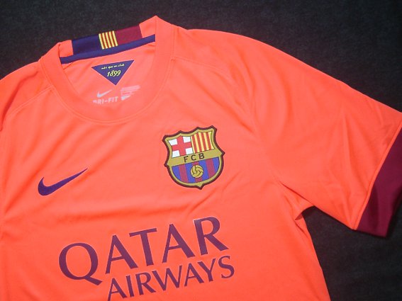 バルセロナ 14 アウェイ 半袖 ユニフォーム NIKE 2014シーズン
