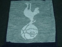 トッテナム　チームオフィシャルジャガードスカーフ　SPURS1882　【他商品同梱OK・送料無料商品】|その他オフィシャルプロダクト|完売モデル（次回入荷未定）