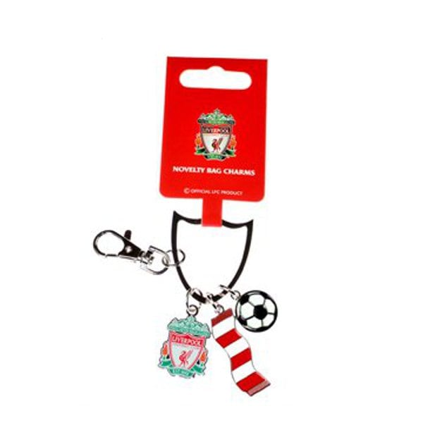 リバプールofficial グッズ リバプール チームオフィシャル バッグチャーム フットボールタイプ