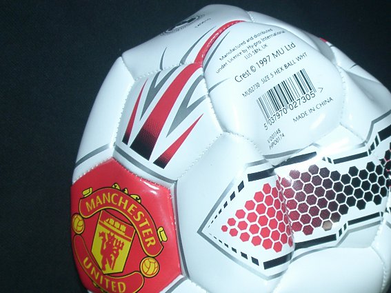 “シック、マンチェスター　ユナイテッド　” サッカーボール　懸賞品 シック、マンチェスター ユナイテッド ” サッカーボール 懸賞品