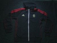 ACミラン　フルジップ　フーディー　長袖　ADIDAS＜エコノミープラス発送不可＞|セリエA|完売モデル（次回入荷未定）