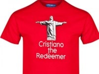 クリスティアーノ・ロナウド　チームオフィシャルTシャツ　半袖　Cristiano The Redeemer|その他オフィシャルプロダクト|完売モデル（次回入荷未定）