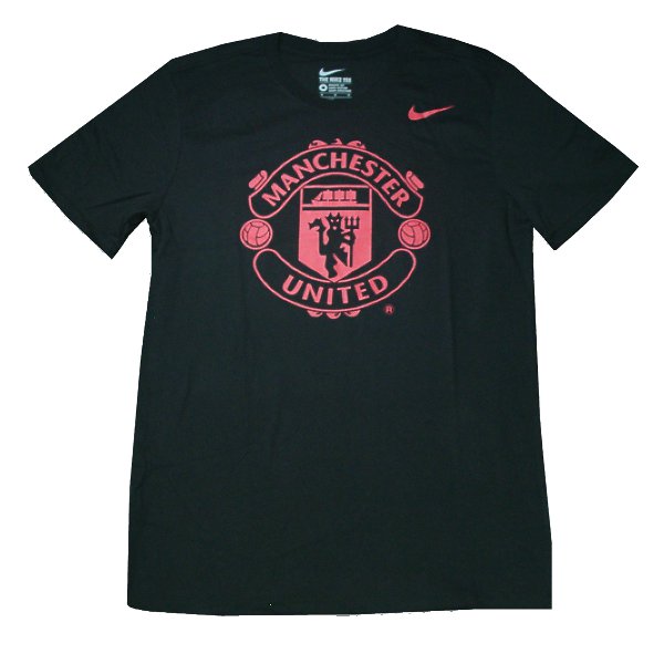 マンチェスターユナイテッド コアクレストTシャツ 半袖 NIKE ブラック