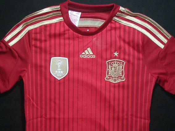 スペイン代表 14 ホーム 半袖 ジュニアユニフォーム ADIDAS FIFA