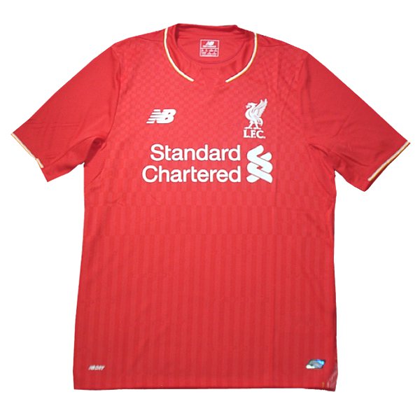リバプール　2015/2016シーズン　ホームユニフォーム リバプール 15 ホーム 半袖 ユニフォーム new balance 2015シーズン