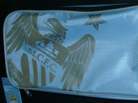 マンチェスターシティ　チームオフィシャル　シューズバッグ　エンブレム　【他商品同梱OK・送料無料商品】|その他オフィシャルプロダクト|完売モデル（次回入荷未定）