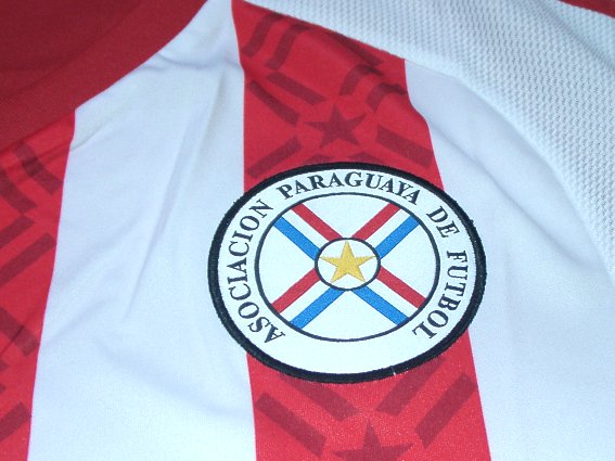パラグアイ代表 15 ホーム 半袖 ユニフォーム ADIDAS コパアメリカ2015
