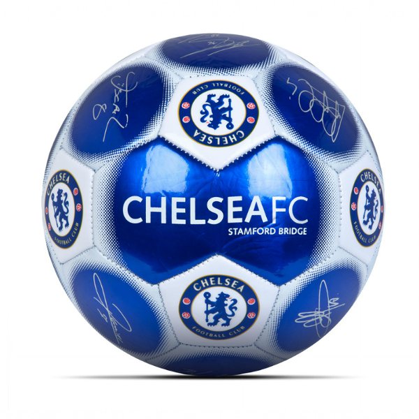 チェルシー チームオフィシャル クレストサッカーボール 5号サイズ