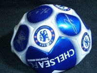チェルシー　チームオフィシャル　クレストサッカーボール　5号サイズ/選手サイン入り　【他商品同梱OK・送料無料商品】|その他オフィシャルプロダクト|完売モデル（次回入荷未定）