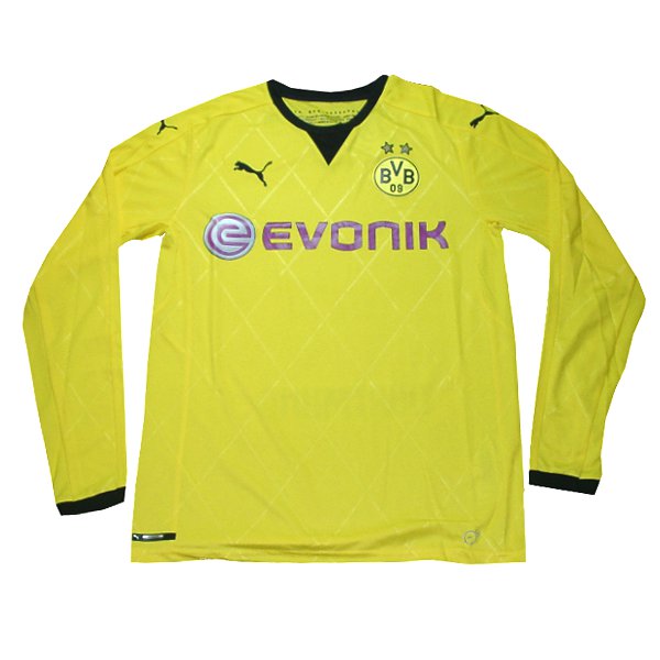 ボルシア ドルトムント ユニフォーム 長袖　2013 PUMA ドルトムント 13/14 UCL ユニフォーム ホーム 長袖 レプリカ