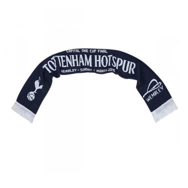 トッテナム チームオフィシャルジャガードスカーフ キャピタルワンカップ15ファイナル 他商品同梱ok 送料無料商品 完売モデル 次回入荷未定 その他オフィシャルプロダクト fb バルボラフットボール Official Soccer Goods ユニフォーム マーキング