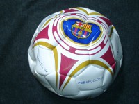 バルセロナ　チームオフィシャル　クレストサッカーボール　5号サイズ/ホワイト・タイプ2　【他商品同梱OK・送料無料商品】|その他オフィシャルプロダクト|完売モデル（次回入荷未定）