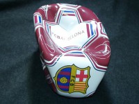 バルセロナ　チームオフィシャル　クレストサッカーボール　5号サイズ/選手サイン入り・ホワイト　【他商品同梱OK・送料無料商品】|その他オフィシャルプロダクト|完売モデル（次回入荷未定）