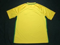 ブラジル代表　16　ホーム　半袖　ユニフォーム　NIKE　コパアメリカセンテナリオ