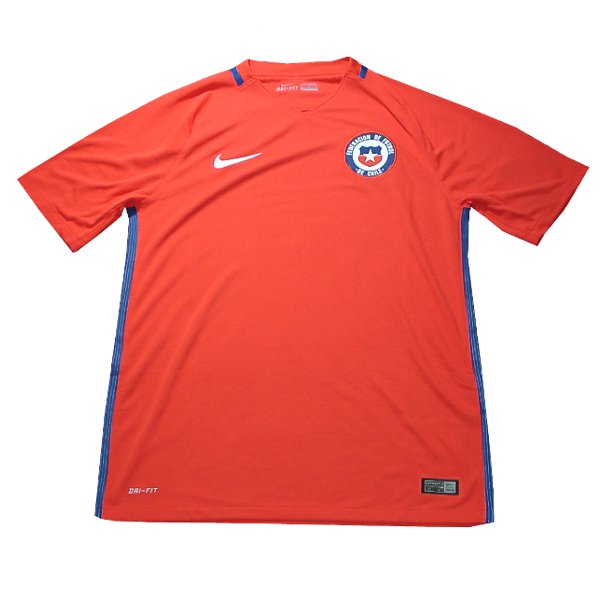 チリ代表 16 ホーム 半袖 ユニフォーム Nike コパアメリカセンテナリオ 完売モデル 次回入荷未定 中南米各国代表 fb バルボラフットボール Official Soccer Goods ユニフォーム マーキング サッカーグッズ