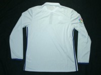 レアルマドリード　16　ホーム　長袖　ユニフォーム　ADIDAS　2016シーズン