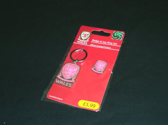 ウェールズ代表 チームオフィシャル シルバークレストキーリング