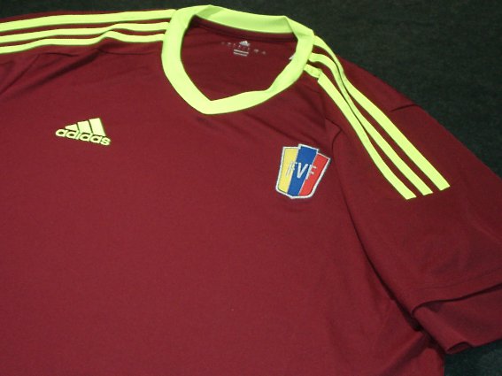 ベネズエラ代表 15 ホーム 半袖 ユニフォーム ADIDAS コパアメリカ2015