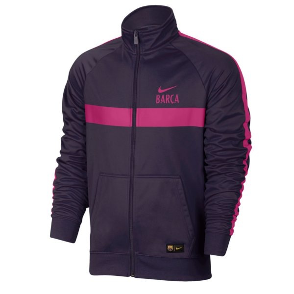 バルセロナ コアトレーニングジャケット 長袖 NIKE/パープル 【他商品