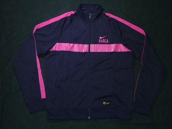 バルセロナ コアトレーニングジャケット 長袖 NIKE/パープル 【他商品