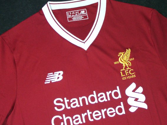 17/18 リヴァプール リバプール ララーナ ユニフォーム 125周年記念