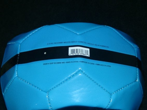 インテル サポーターズサッカーボール NIKE 5号サイズ/Blue 【他商品同