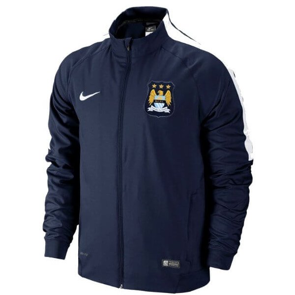 マンチェスターシティ Squad Sideline ジャケット 長袖 NIKE ネイビー 【他商品同梱OK・送料無料商品】 完売モデル