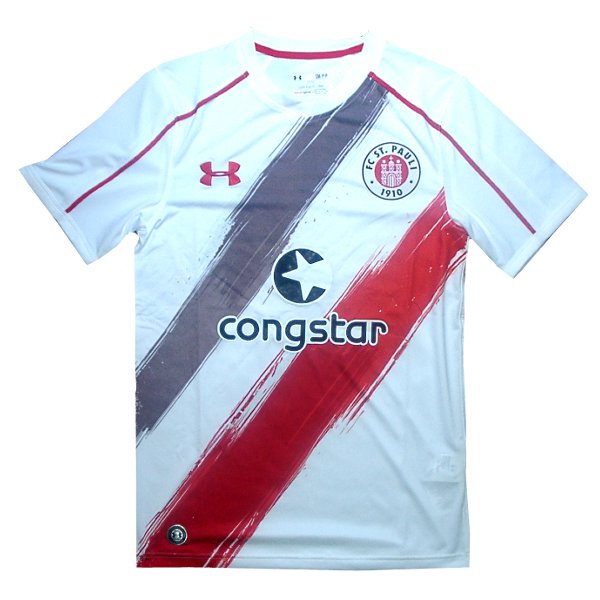 Fcザンクトパウリ 16 アウェイ 半袖 ユニフォーム Underarmour 16シーズン 完売モデル 次回入荷未定 ブンデスリーガ fb バルボラフットボール Official Soccer Goods ユニフォーム マーキング サッカーグッズ