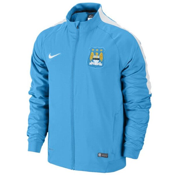 マンチェスターシティ Squad Sideline ジャケット ブルー 長袖 NIKE 【他商品同梱OK・送料無料商品】 完売モデル（次回