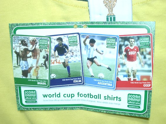 ブラジル代表 1970 ホーム 半袖 ユニフォーム 復刻モデル/1970ワールド