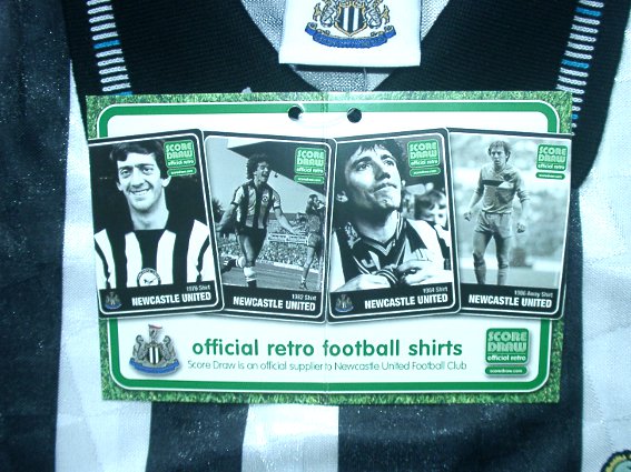 ニューカッスル 1990 ホーム 半袖 ユニフォーム 復刻モデル | プレミア