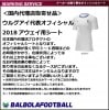 ＜オフィシャル＞ウルグアイ代表18アウェイ用シート