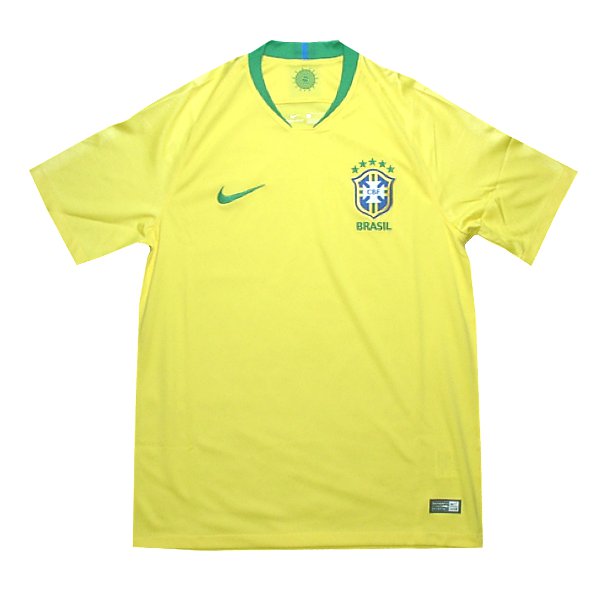 新品】2018 W杯 NIKE ブラジル代表 ユニフォーム L - メルカリ