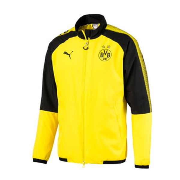 新品未使用品　希少★ドルトムント　オフィシャルナイロンジャケット　PUMA　L PUMA ドルトムント 23/24 トレーニング オー