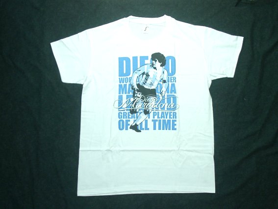 アルゼンチン代表 マラドーナ レジェンドTシャツ 半袖 RE-TAKE