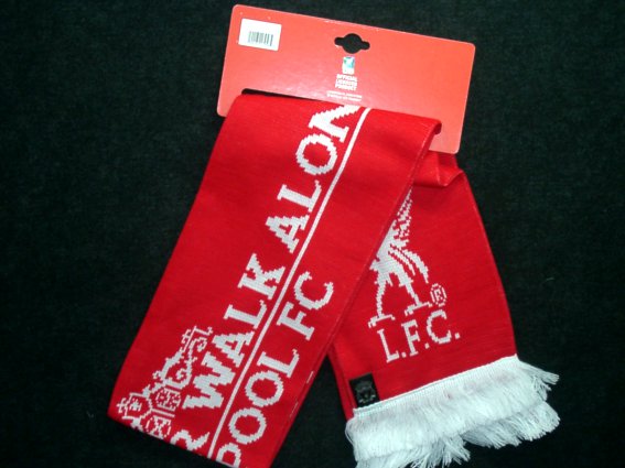 リバプール チームオフィシャル Liverpool FC Crown スカーフ 【他商品