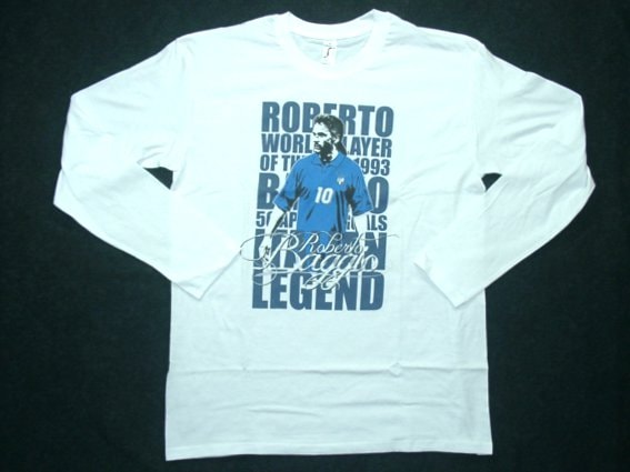 イタリア代表 バッジョ レジェンドTシャツ 長袖 RE-TAKE