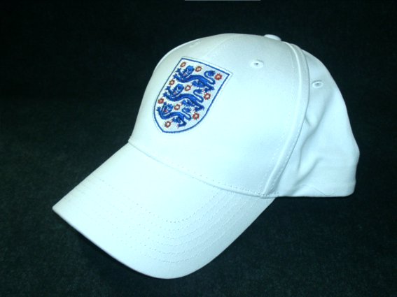 イングランド代表 チームオフィシャル クレストキャップ ホワイト