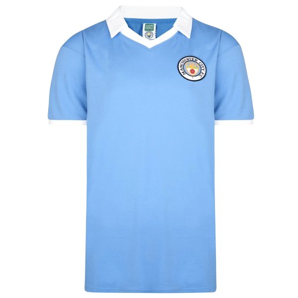 マンチェスターシティ 1978 ホーム 半袖 ユニフォーム 復刻モデル