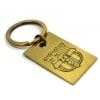 バルセロナ　チームオフィシャル　KYREPVINBAR　Vintage Embossedキーリング