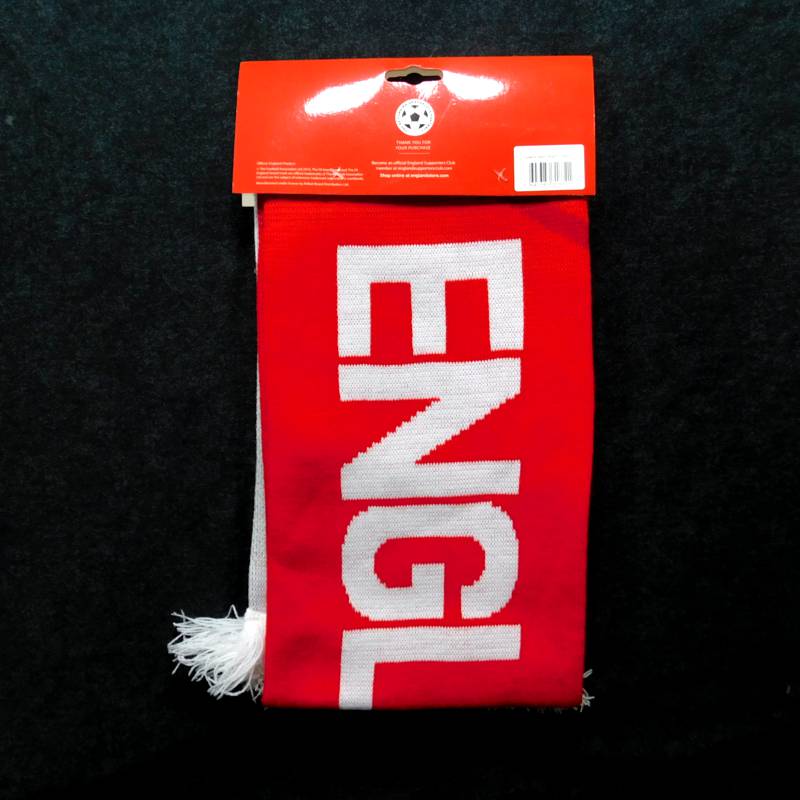 【イングランド製】現地品　イングランド代表　サッカーマフラー　スカーフ 2025年最新】イングランド代表 マフラーの人気アイテム - メルカリ